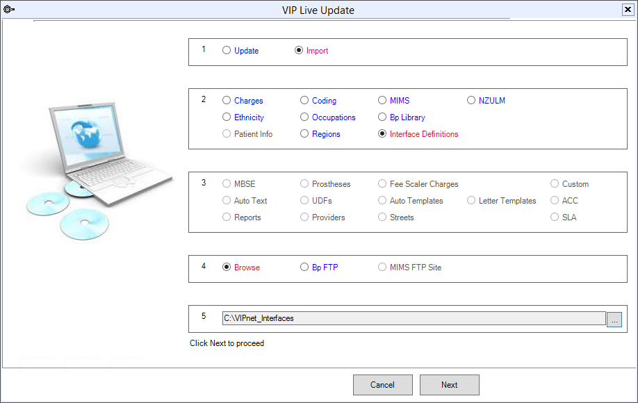 VIP Live Update for Synergy files