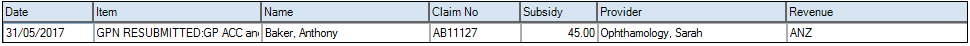 Subsidiser Batching Window with Item of RESUBMITTED