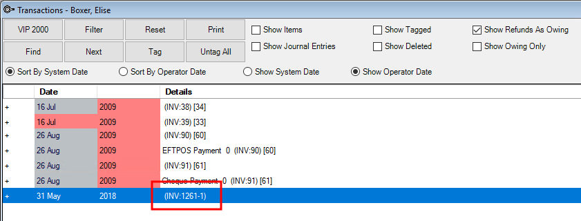 Invoice Number Increment