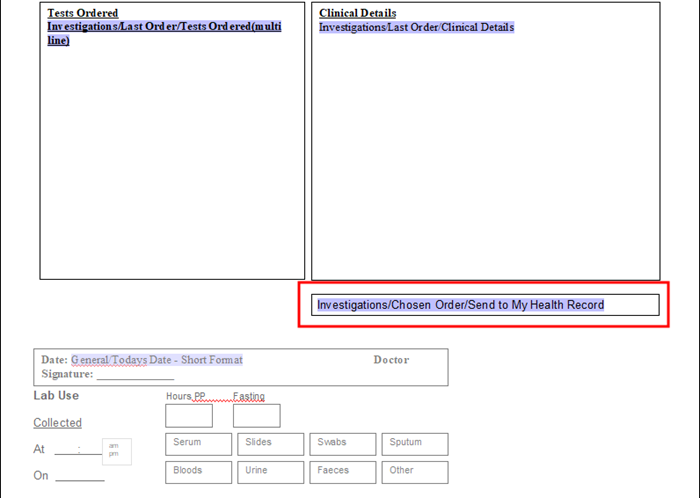 Template with My Health Record Opt-out