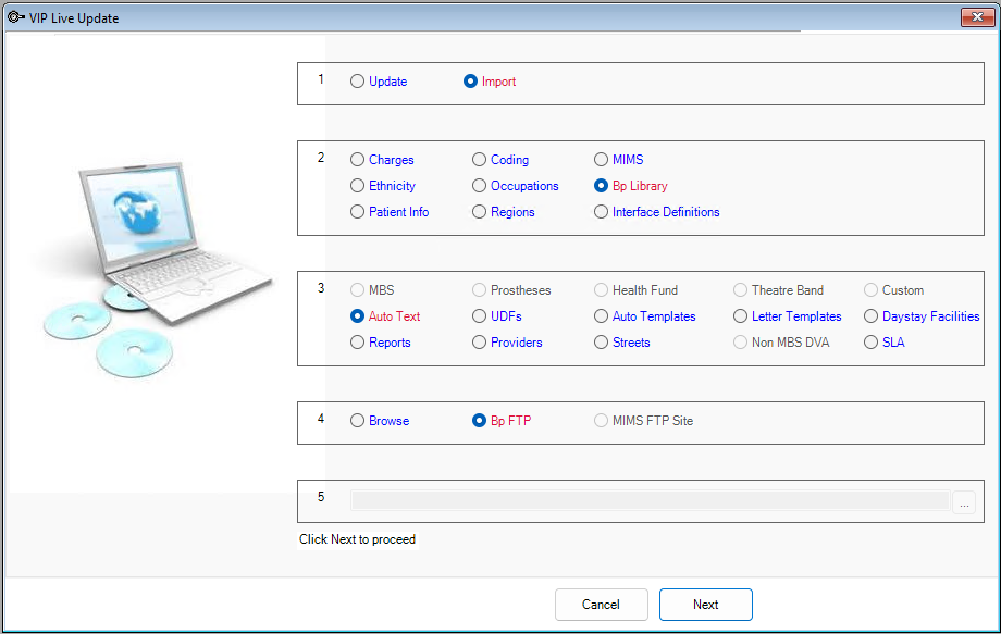 Live Update Import Autotext from Bp Library