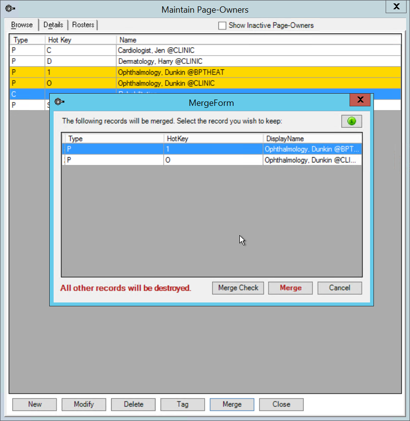 Merge Page Owners Mergeform