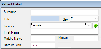 Gender Autofill