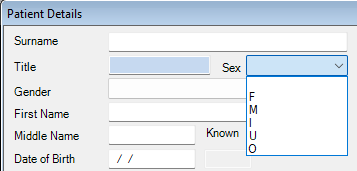 Patient Details Sex