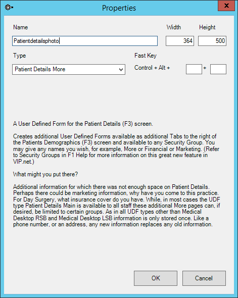 Enter the details for the Patient Photo tab